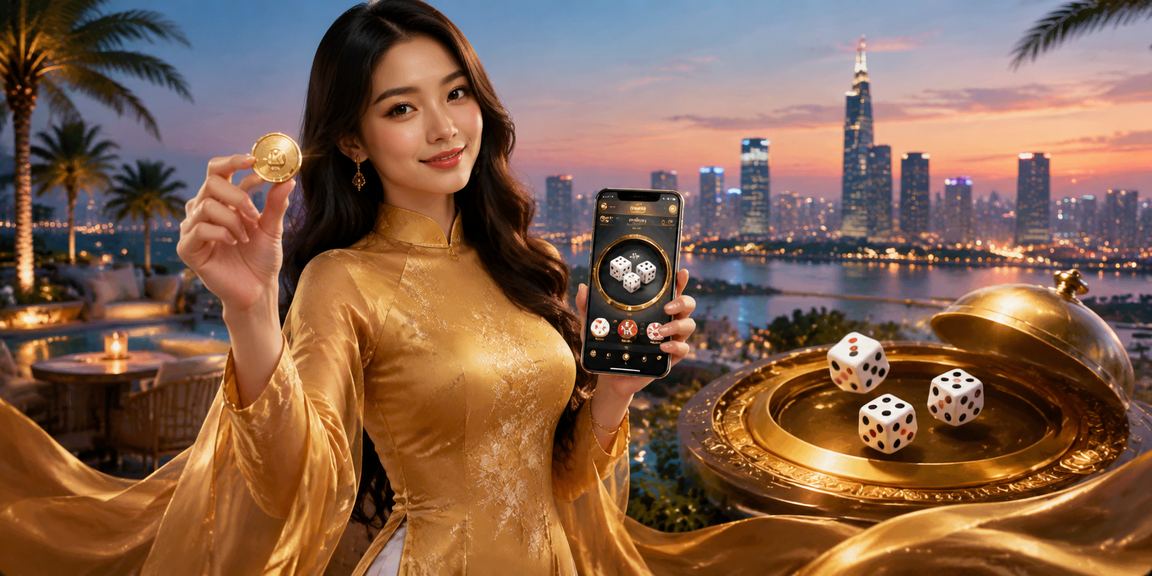 Người dùng đọc FAQ trên website ea888 với biểu tượng xúc xắc Tài Xỉu